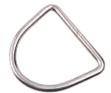 SEA DOG D RING 304 STAINLESS STEEL 3/16" X 1"