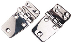 SEA DOG HINGE SHORTSIDE OFFSET STAINLESS STEEL 2-1/2" X 1-1/2" PAIR