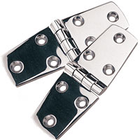 SEA DOG HINGE DOOR STAINLESS STEEL 4-1/8" X 1-1/2"