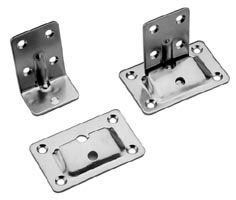 SEA DOG TABLE BRACKET STAINLESS STEEL 4 PIECE SET