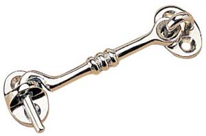 SEA DOG DOOR HOOK CHROMED BRASS 2"