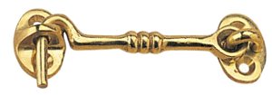 SEA DOG DOOR HOOK CHROMED BRASS 1-3/4"