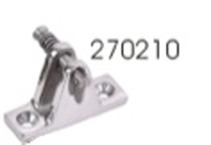 SEA DOG HINGE FITTING TOP MOUNT 90 DEGREE REMOVABLE PIN