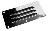SEA DOG VENT LOUVERED STAMPED STAINLESS STEEL HORIZONTAL 5" x 2-5/8"