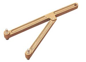 SEA DOG DECK PLATE HINGED KEY HEAVY DUTY BRONZE