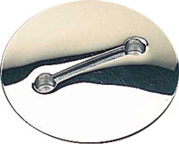 SEA DOT DECK FILL CAP ONLY STAINLESS STEEL FOR ALL SEA DOG 2" HOSE DECK