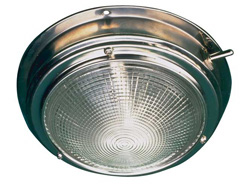 SEA DOG LIGHT DOME GLOBE STAINLESS STEEL 4" LENS