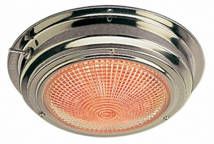 DOME LIGHT LED DAY/NIGHT STAINLESS STEEL