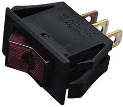 SEA DOG ROCKER SWITCH ILLUMINATED ON/OFF 12V 15A