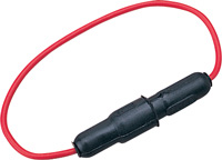 SEA DOG FUSE HOLDER WATERTIGHT IN-LINE WITH 20 AMP FUSE 12 GAUGE WIRE