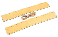 SEA DOG CHAFE GUARD KIT LEATHER FITS 1/2"  ROPE