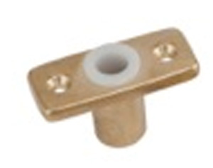 SEA DOG OARLOCK TOP MOUNT SOCKET BRASS WITH NYLON INSERTS