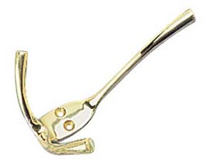 Sea Dog Marine - Brass Triple Coat Hook - Large (671525-1)