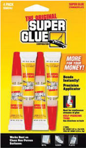 SUPER GLUE 4 PACK 2 GRAMS