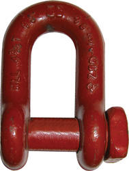 SHACKLE TRAWL RED 7/8" 6.50 TON WL