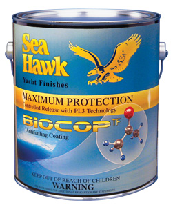 SEA HAWK ANTIFOULING PAINT BIOCOP TF RED (GALLON)