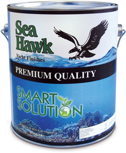 SEA HAWK ANTIFOULING PAINT SMART SOLUTION WHITE GALLON