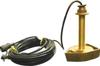 SI-TEX TRANSDUCER BRONZE 50/200 KHZ WITH TEMP SENSOR FOR  106L, 832 & 833