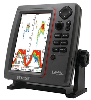 SI-TEX DIGITAL COLOR SOUNDER 7.5" ECHO LCD DISPLAY