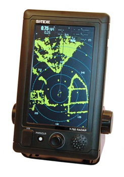 SI-TEX RADAR 7" COLOR LCD DISPLAY 4KW 18" DOME