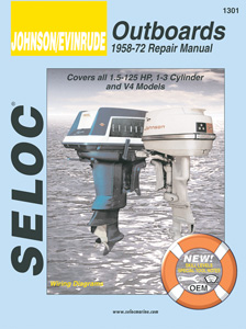 SELOC REPAIR MANUAL JOHNSON/EVENRUDE 1-4 CYL 1958-72