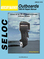 REPAIR MANUAL MERC MARINR O/B 2.5-275HP 1990-2000