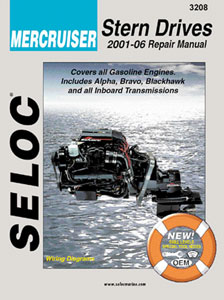 SELOC REPAIR MANUAL MERCRUISER STERN DRIVE 2001-2013