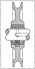 BLOCK SHEAVE & SLEEVE REPLACMENT FOR #06-81417 & 06-81015