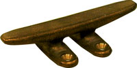 CLEAT 4 HOLE 5 1/2" BUR BRZ.