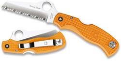 SPYDERCO KNIFE RESCUE 79MM ORANGE