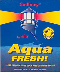 WATER FRESHNER AQUA FRESH 8-2OZ PACK