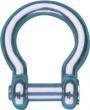 SUNCOR SHACKLE BOW 316 STAINLESS STEEL NO SNAG FLUSH PIN 3/8"