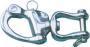 SUNCOR SNAP SHACKLE JAW SWIVEL WITH CLEVIS PIN 316 STAINLESS STEEL 5-1/4"