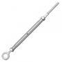 SUNCOR TURNBUCKLE GATE EYE OPEN BODY HAND SWAGE FOR 3/16" WIRE