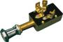 SEA DOG SWITCH PUSH/PULL 3 POSITION 2 CIRCUIT BRASS 20A 12V
