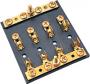 SEA DOG FUSE BLOCK WITH NEGATIVE TERMINAL BAR 4 GANG MAXIMUM 20A 12V