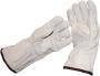 SHRINK WRAP LEATHER GLOVE LONG CUFF PAIR