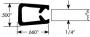 TRIM QUICKEDGE BLACK SOFTONE ALUM CORE 125'RL