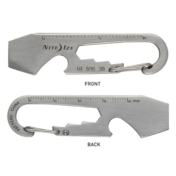 KEY TOOL DOOHICKEY MULTI TOOL STAINLESS STEEL