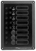 ELECTRICAL PANEL DC 8 BKR W/O OPTIONAL AC LIGHTS