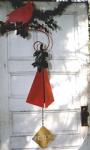 WIND BELL HOLIDAY RED "PEACE" WIND CATCHER