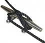 NEW ENGLAND ROPES PREMIUM 3 STRAND NYLON BLACK 5/16" (BY FOOT)