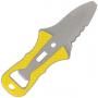 COPILOT KNIFE 2" W/SHEATH YELLOW FOR PFD LASH CLIP