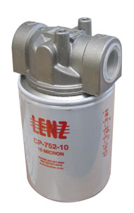 MARINE HYDRAULICS FILTER ASSEMBLY SMALL SPIN-ON TYPE