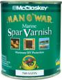 MCCLOSKEY SPAR VARNISH MAN O' WAR SATIN QUART