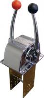CONTROL TWIN DUAL LEVER THROTTLE & SHIFT 33C HARWARE INCLUDED