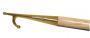 BOAT HOOK 94"BRONZE END WITH 1 3/8 WOOD HANDLE FINISHED