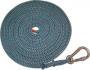 DINGHY PAINTER TEAL BRAID WITH SAFTEY HOOK 3/8" X 20' LONG