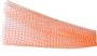 BAIT BAG MATERIAL HEAVY WEIGHT PLASTIC NEON ORANGE (BY FOOT)