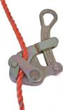 ROPE GRABBER FOR UP TO 3/4" LINE ZINC PLATED STEEL